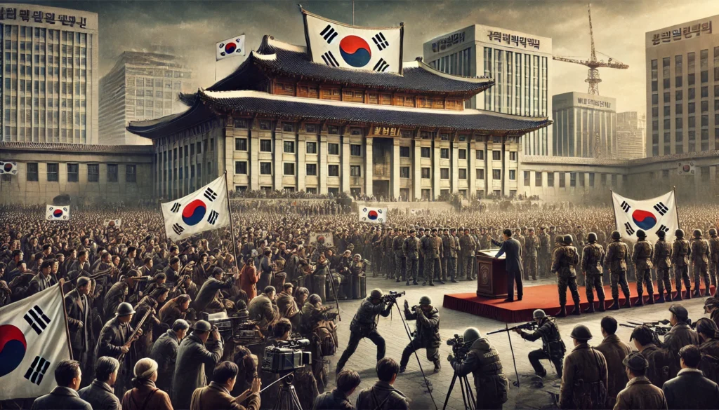 South Korea martial law declaration